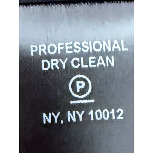 Hellessy Black Kooning satin trousers with shirttail overlay, size 4 - Picture 15 of 16